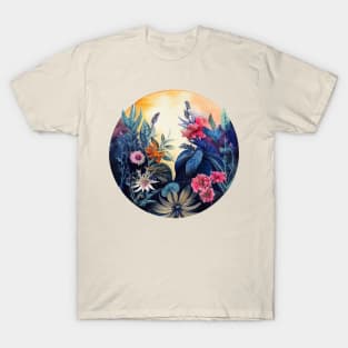 Floral Spring Watercolor T-Shirt